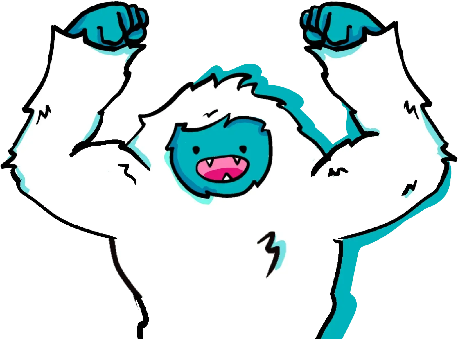 Northern Lawns strong yeti character